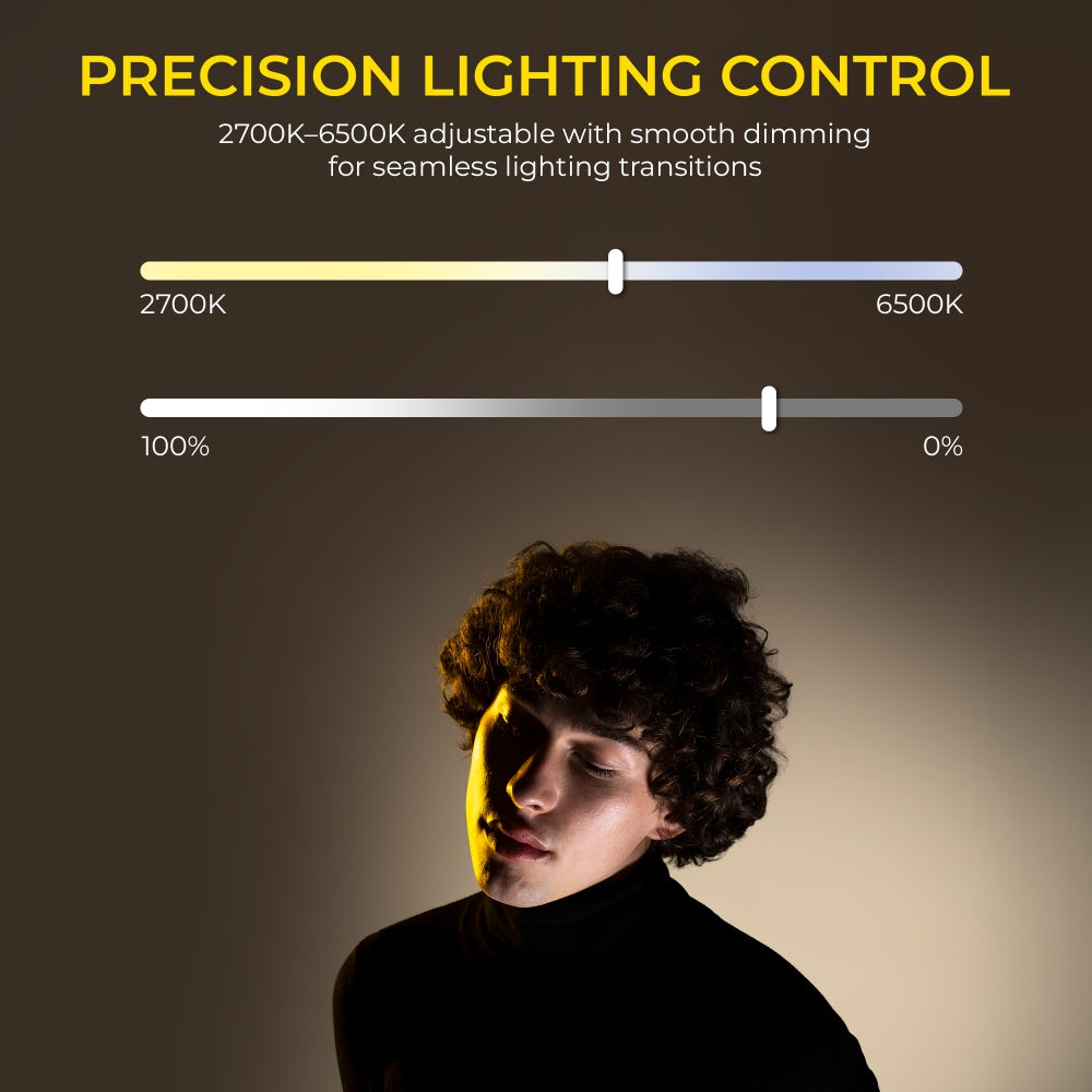 Digitek (DCL 600W Combo) Bi-Color Continuous LED Light with Bowens Mount & Reflector