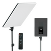 Digitek (DPL 19) Ultra Slim Bi-Color 80W LED Panel Light, 2700K-6500K, 480 LEDs, 180° Rotation, Dimmable, Remote Control, ABS Body for Studio & Content Creation