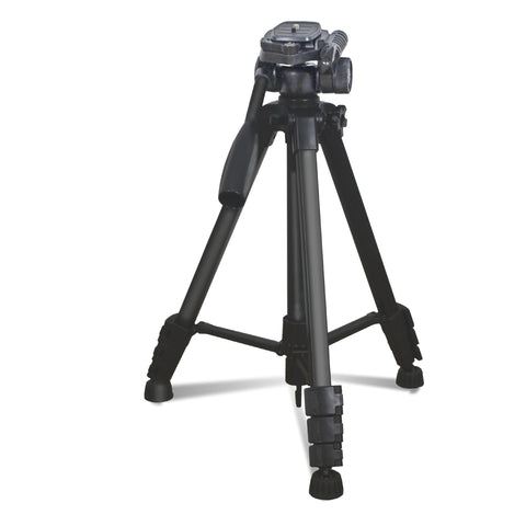 Digitek DTR 555 LT (60 Inch) Lightweight DV Tripod (Maximum Load up to 4 kg), 1520 mm Tall for Digital SLR & Video Cameras