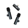 Digitek (DWM-009 PRO) 2.4G 1 Receiver with Lightning Connector & Dual Respondent 2 Microphone