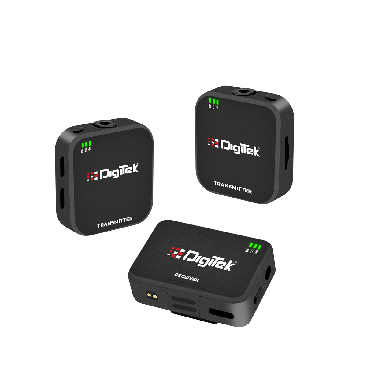 Digitek DWM-101 Mini Wireless Microphone | 80m, TF Card & 48kHz