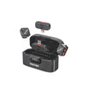 Digitek DWM-125 2-in-1 Wireless Microphone with Charging Case for iPhone 15 Series & USB-C Android Devices, Dual Transmitters, 2.4GHz Wireless, Noise Reduction, 30m Range, 6H Battery Life, Plug & Play