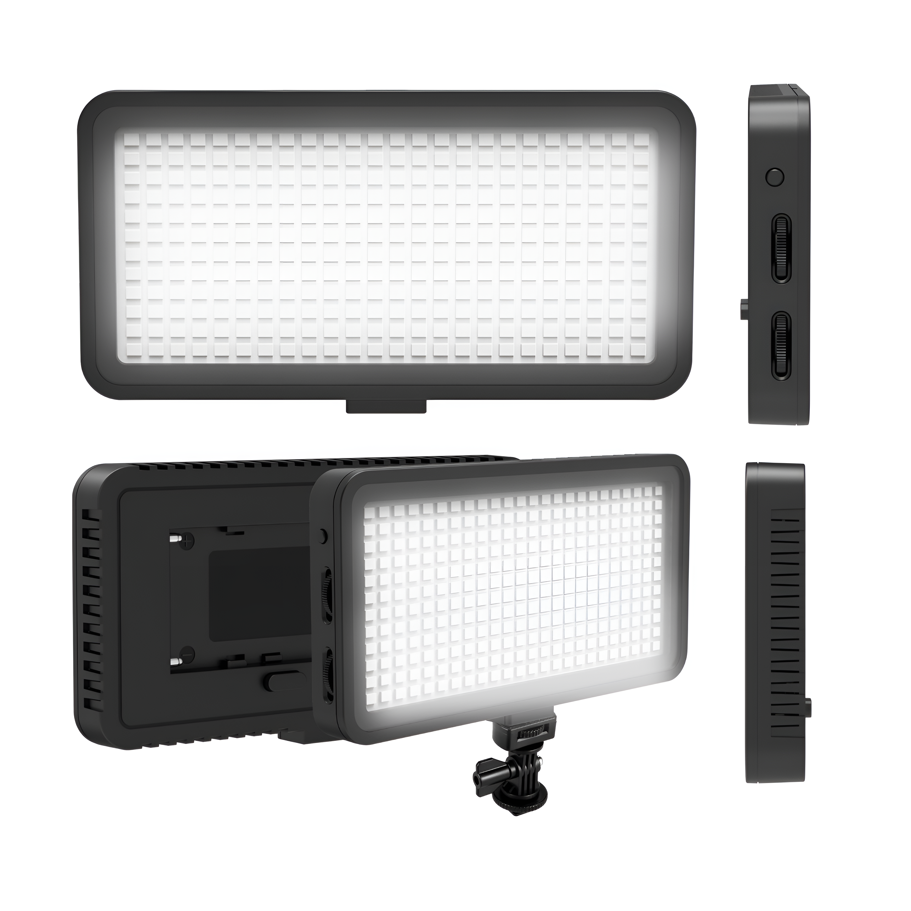 Digitek (LED-D300) Ultra Slim Portable Professional LED Video Light Multi Scene Lightening & Colour Temperature & Brightness Control