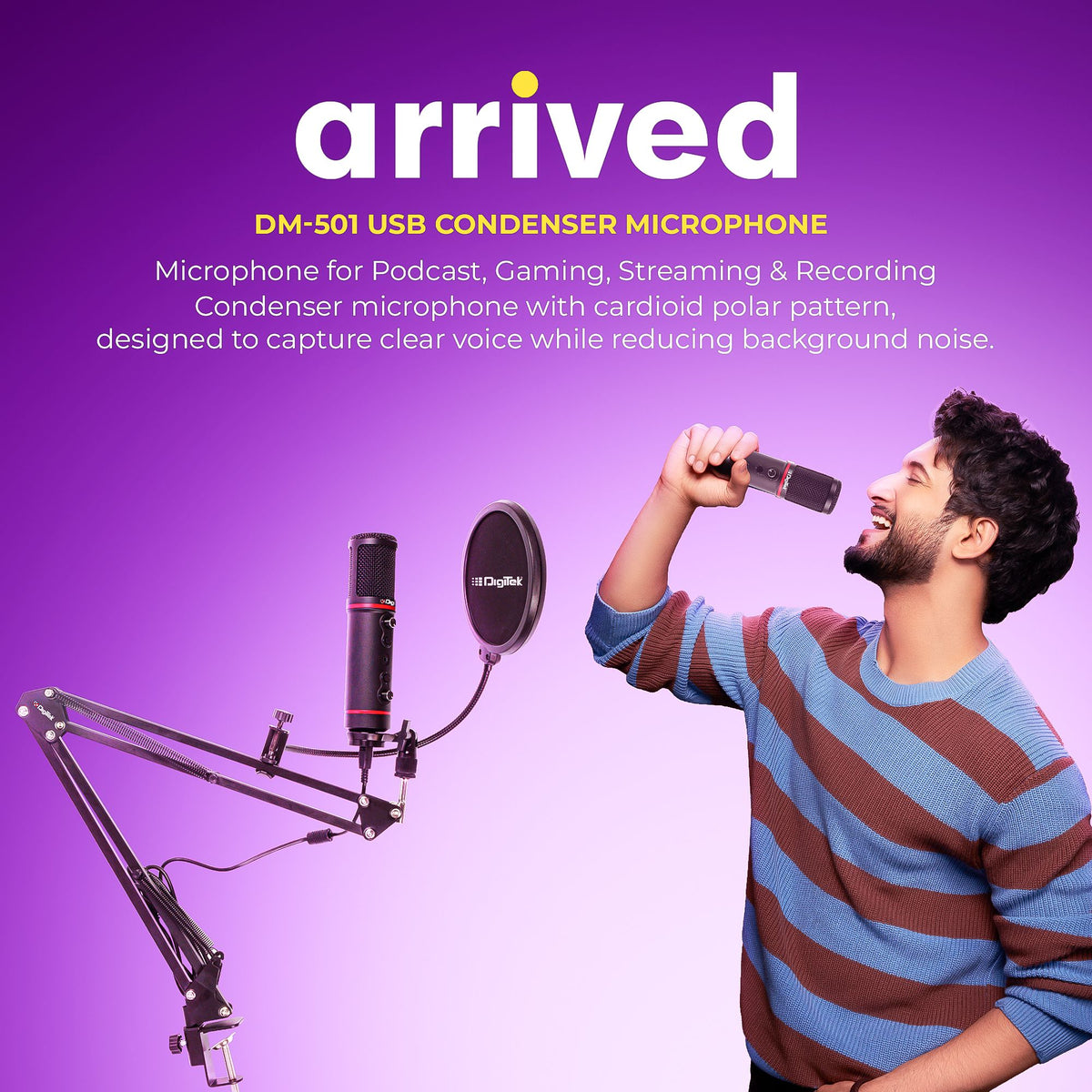 Buy Gaming Microphone Online at Best Price | Digitek