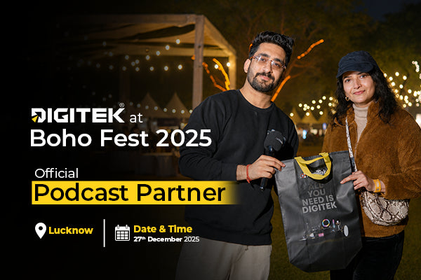 Digitek at Boho Fest 2025: Official Podcast Partner