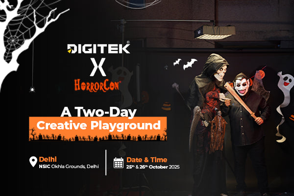 HorrorCon India x Digitek: A Two-Day Creative Playground in Delhi
