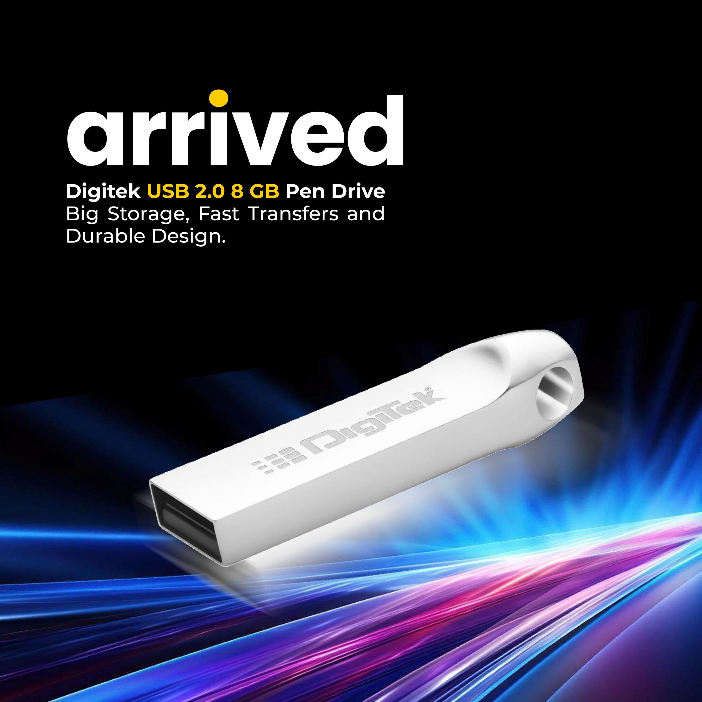 Digitek Pen Drive USB 2.0 8 GB