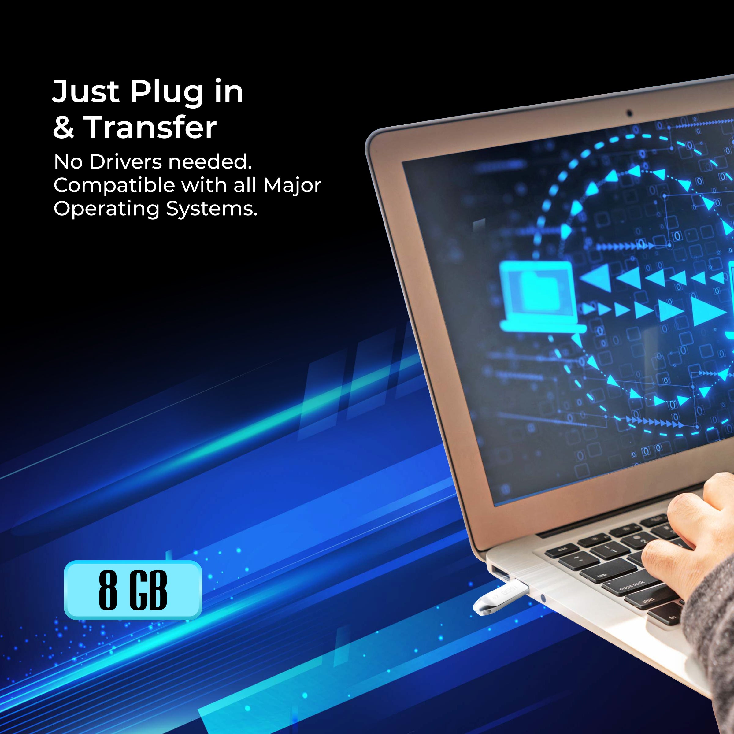Digitek Pen Drive USB 2.0 8 GB