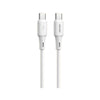 Digitek DC 1M C2C 60W SL USB Type-C to Type-C Super Fast Charging Cable, 60W PD, 480Mbps Data Transfer, 270° Rotating Connector, Liquid Silicone & Aluminium Alloy, 1 Meter USB-C Cable for Smartphones, Tablets & Laptops