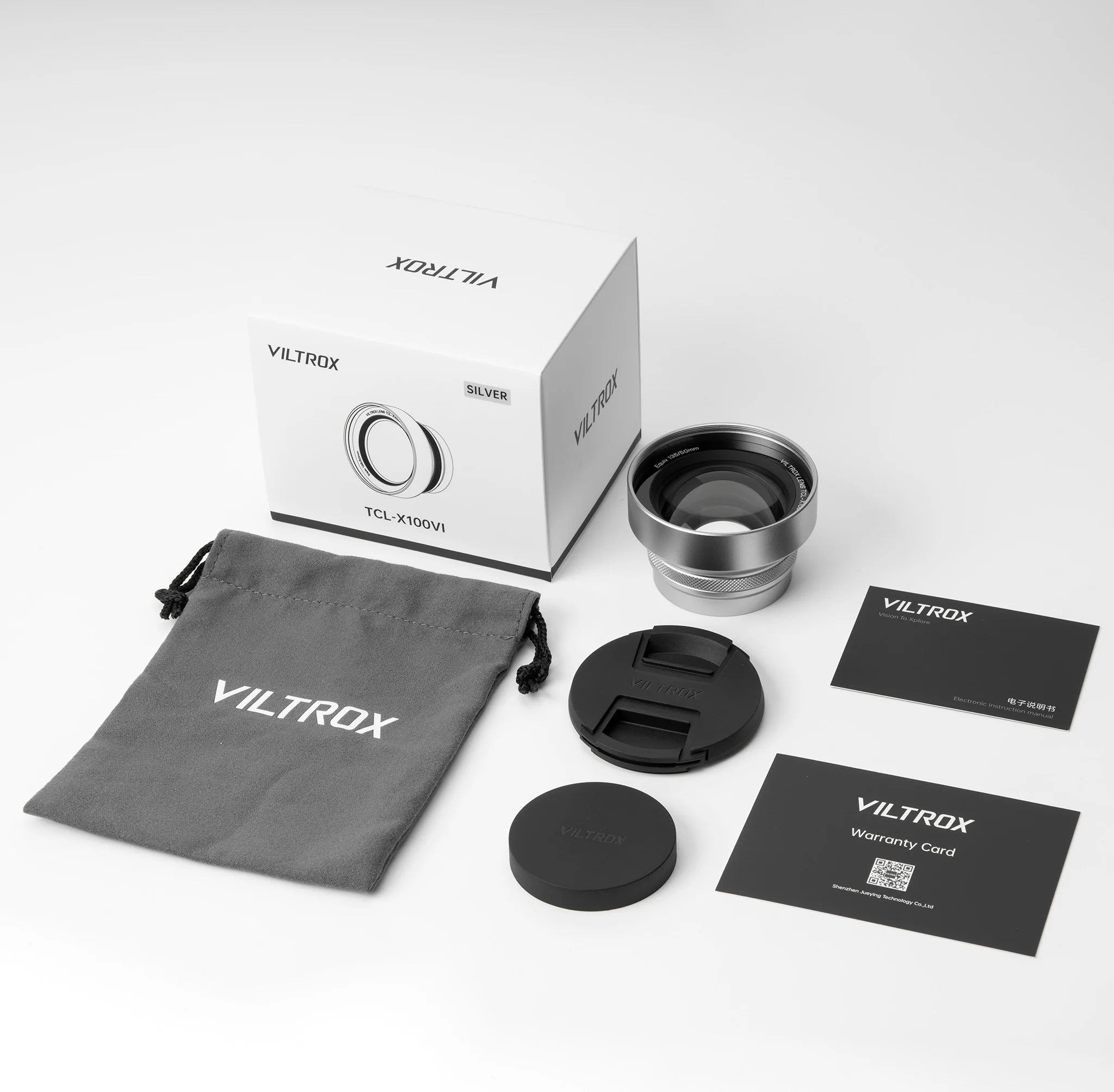 Viltrox Conversion Lens for Fujifilm X100 (Silver)