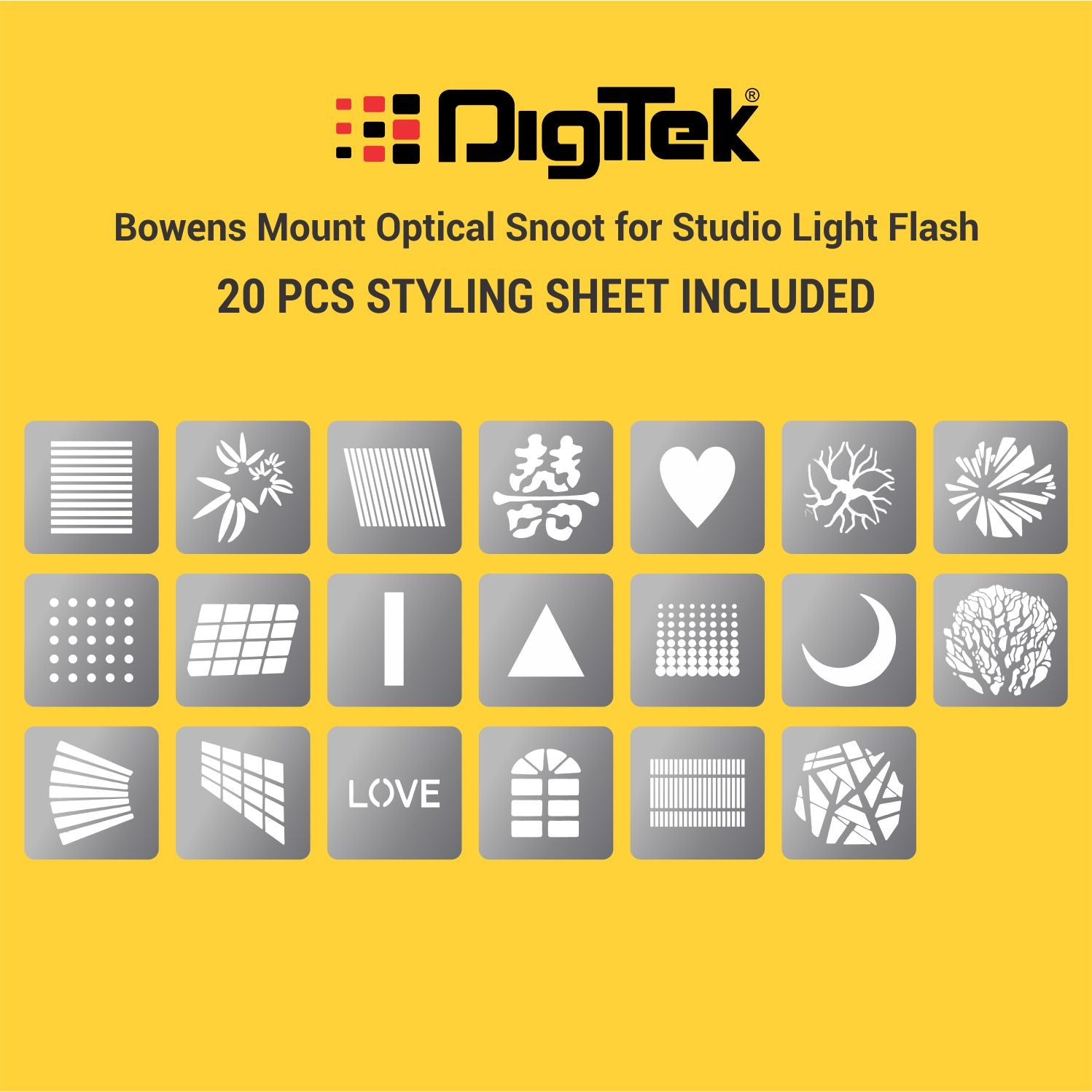 Optical Snoot for Bowens Mount Light, Projection Optical Snoot for Bowens Mount Light, Projection