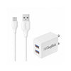 Digitek (DMC 101 MU) Dual Port USB Travel Charger 5V/3.1A Wall Charger, Fast Charging Adapter for Suitable for Smartphones, Tablet & Other USB Devices Like Bluetooth Speakers & Headphones. DMC-101 MU