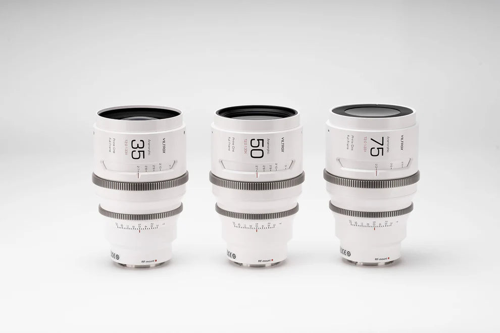 Viltrox EPIC 35mm/50mm/75mm T2.0 1.33X Full-Frame Anamorphic Cine Lens E-Mount
