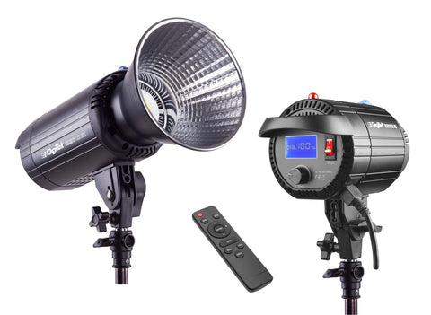 Digitek (DCL-150W Combo) Continuous LED Photo/Video Light with 18 cm Reflector Suitable for All Kinds of Small Production Photography / Power Saving & Environment Protection - Digitek