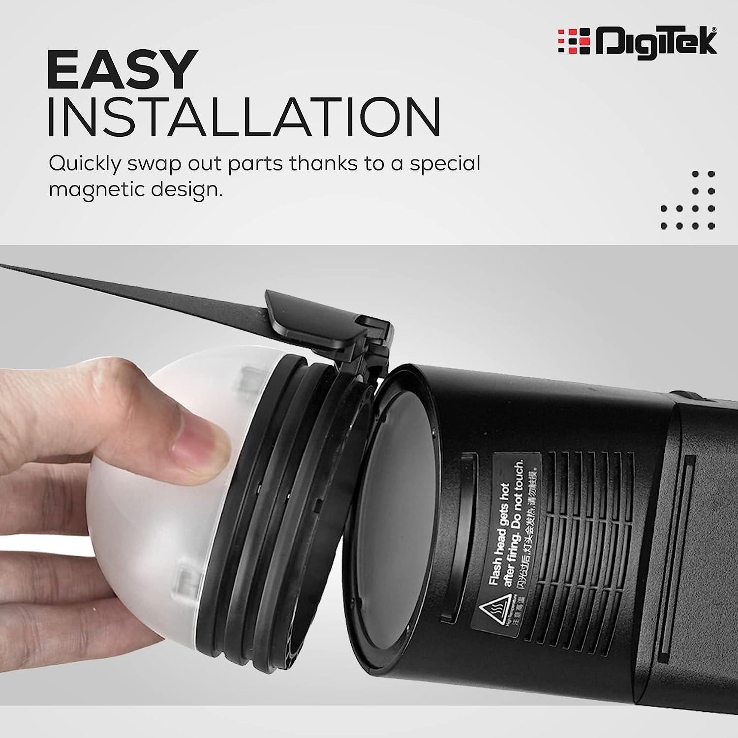 Digitek (DFB-003) Professional Flash Bot for Round Flash Head - Digitek