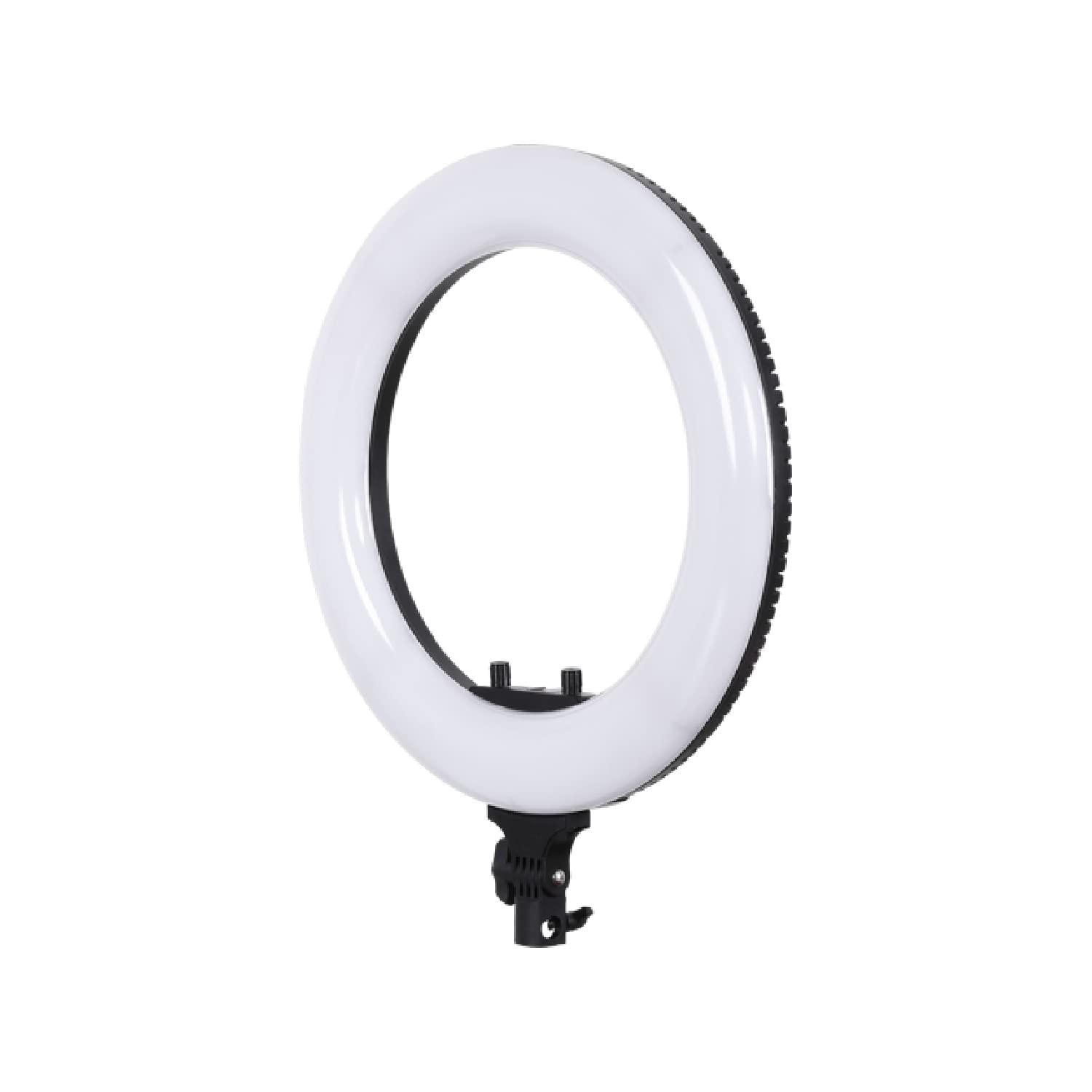 Digitek (DPRL-18) Platinum (Brighter than Normal) Professional Big LED Ring Light 46cm (18inch) with Powerful 432 Pcs SMD LED & 2 Color Temperature for YouTube Streaming, Photo Video shoot, Makeup & more - Digitek