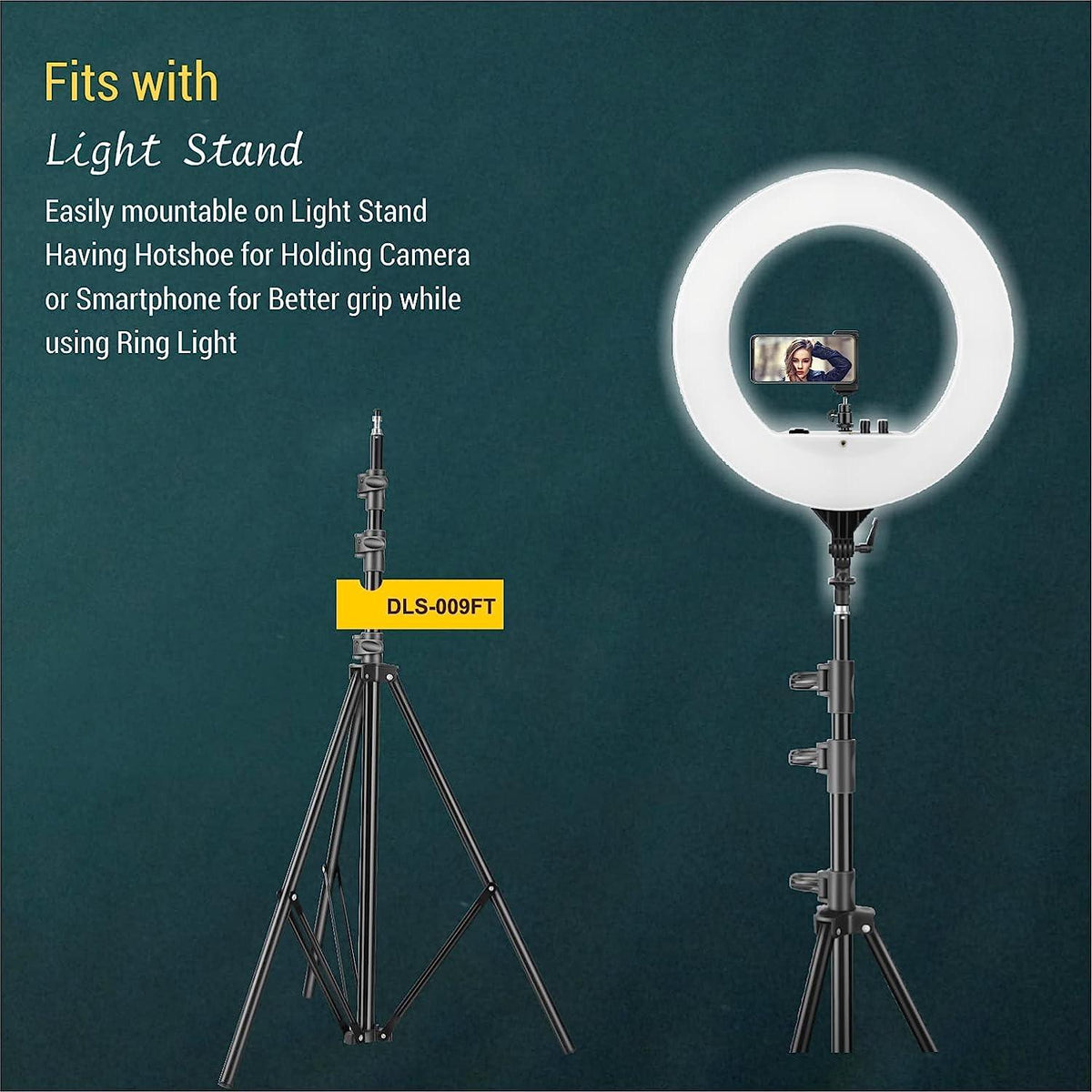 Buy Digitek Professional 46cm LED Ring Light with Remote
