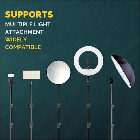 Amazon.com: NEEWER Ring Light 18inch Kit: 55W 5600K Professional LED with  Stand and Phone Holder, Soft Tube & Bag for Tattoo Lash Extension Barber  Makeup Artist Studio Video Photography Lighting, RL-18 :