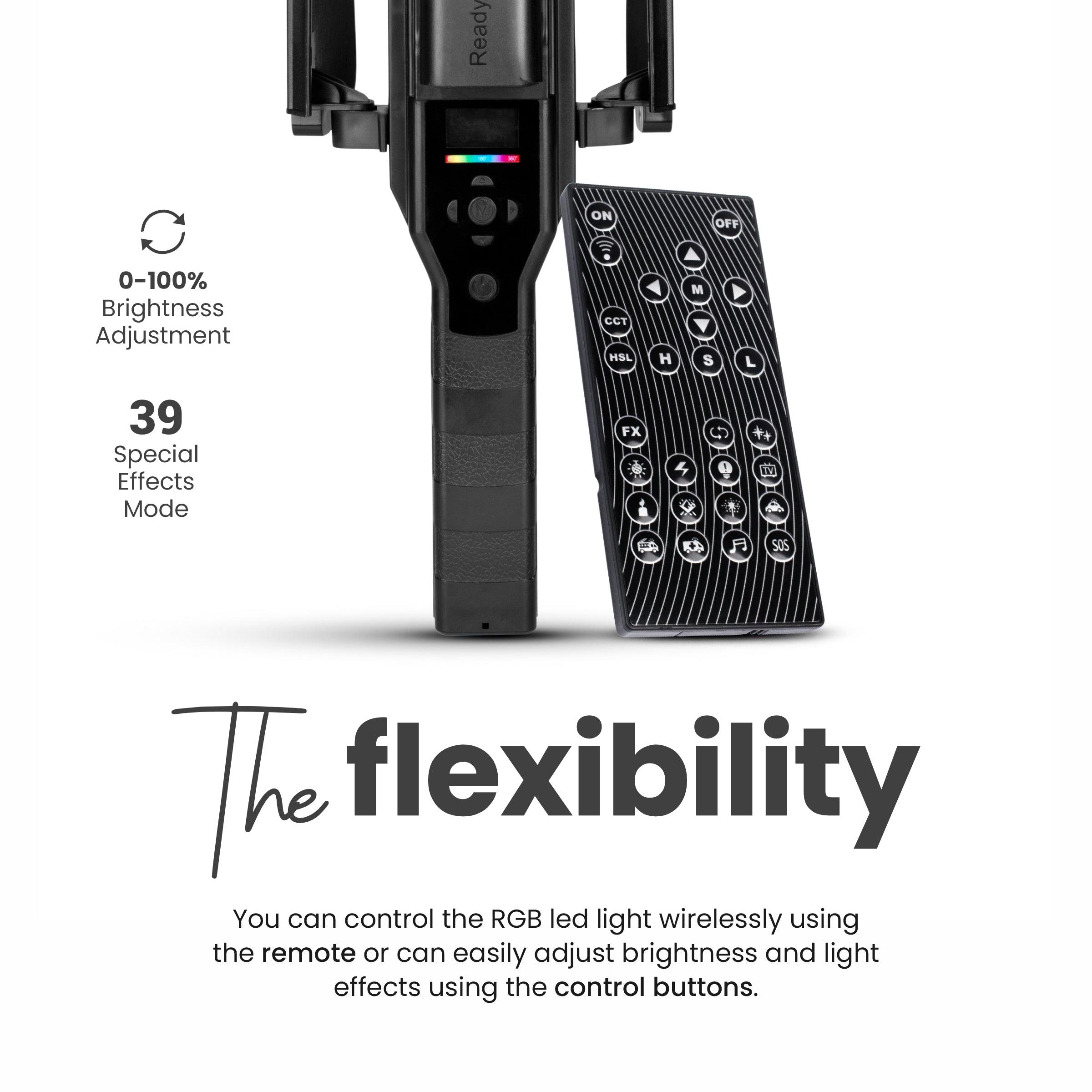 Buy Digitek (DSL-25W RGB) Portable Handheld RGB LED Light Wand with ...