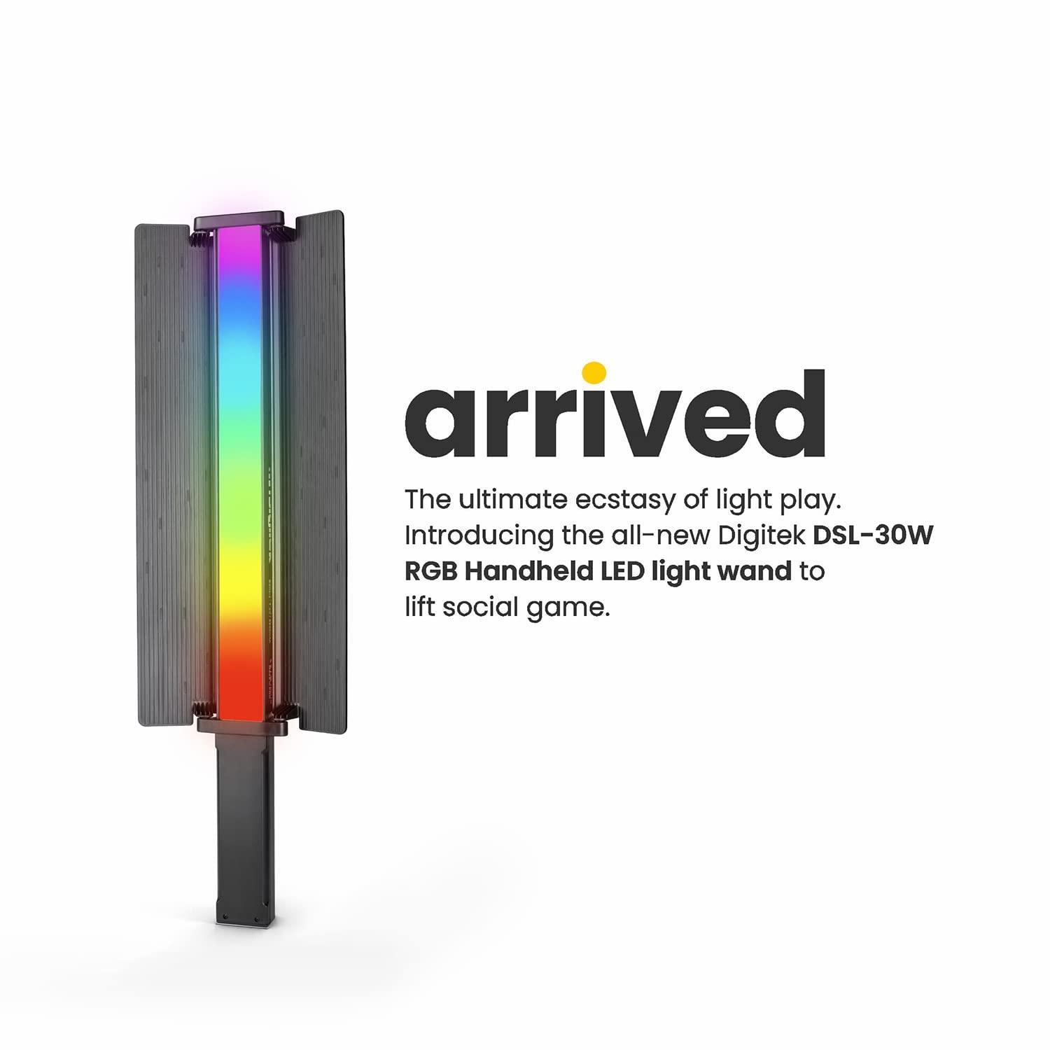Buy Digitek (DSL-30W RGB) Portable Handheld RGB LED Light Wand with ...