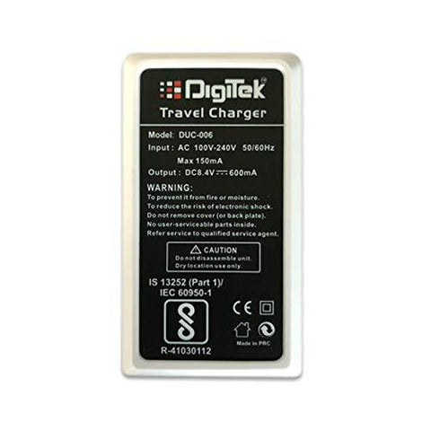 Digitek (DUC 006) Ultra Fast Travel Charger for Canon LP-E17 Battery - Digitek