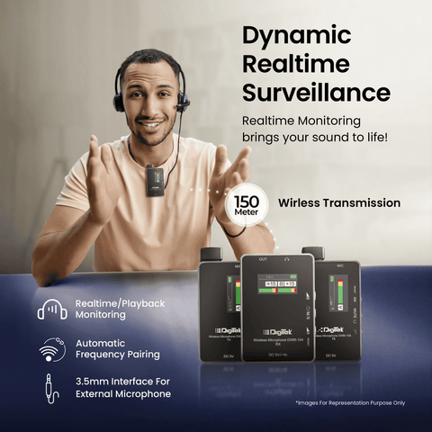 Buy Digitek DWM 104 Wireless Microphone System is a Wireless