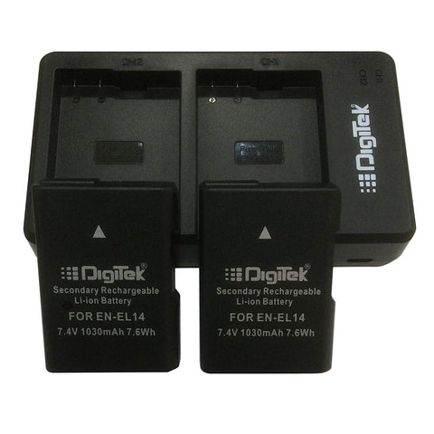 Digitek (ENEL 14 Battery + Charger Combo DUC 010) - Digitek
