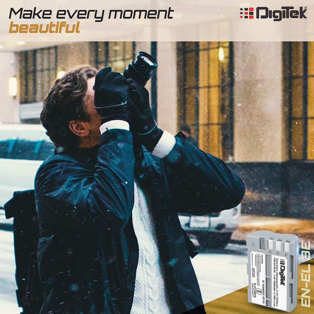 Buy Digitek EN-EL3E Rechargeable Battery for Nikon Cameras Online