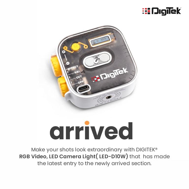 Buy Digitek (LED-D10W) RGB Video, LED Camera Light 360° Full Color ...