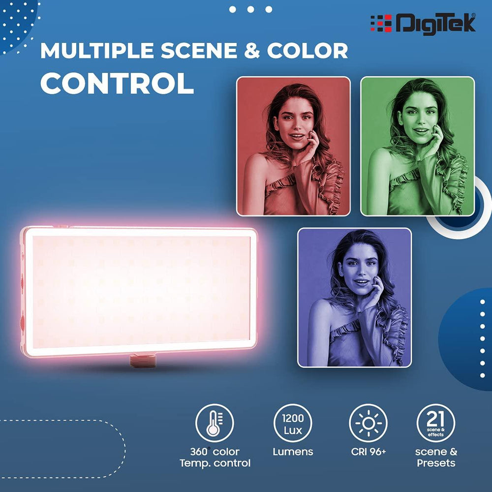 Buy Digitek Portable RGB LED Video Light D135ML Online
