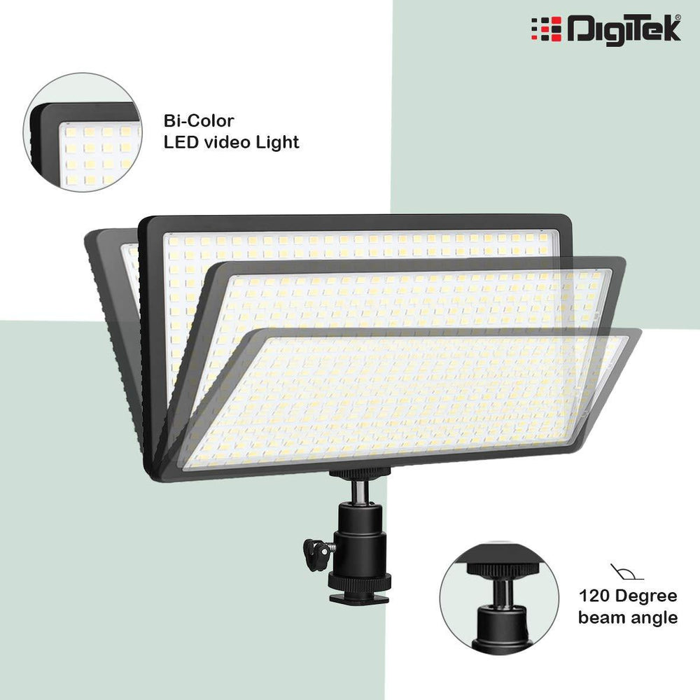 Buy Digitek LED Video Light D416 Combo with Tripod Compatibility Online