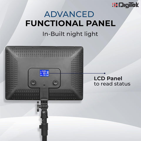Digitek (LED-D556 RGB) Professional LED Video Light with Bi-Color & RGB Effects and Remote LED-D556 RGB - Digitek