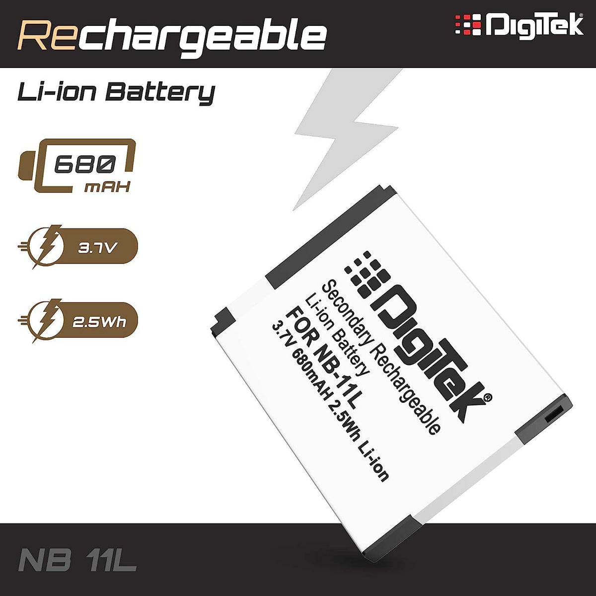 Buy Digitek Lithium Ion Rechargeable Battery for DSLR Camera Online