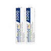 ENVIE (AA3200 2PL) Infinite Rechargeable Battery for Remote Controls, Electronic Toys, Cameras, Flashlights and Others