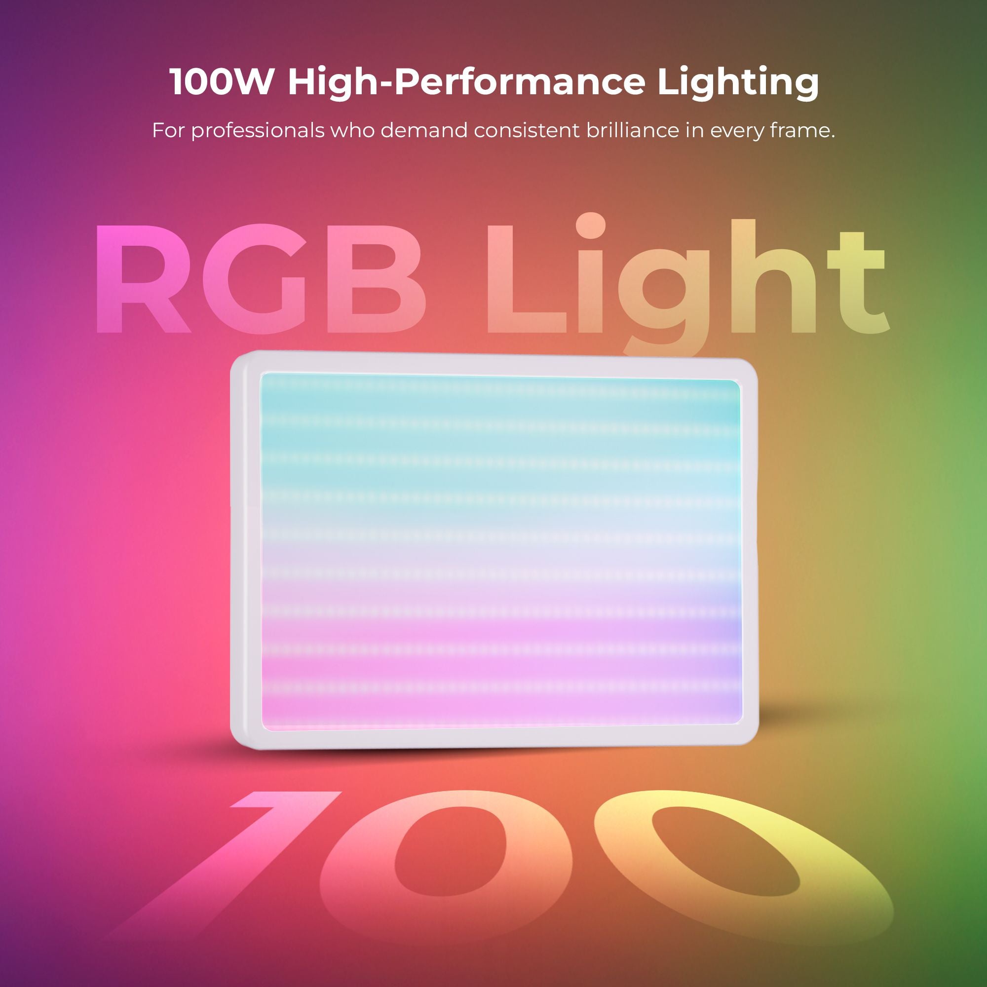 Digitek (LED-D100W RGB) Portable RGB LED Video Light