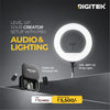 Creators Special Kit 3 - Wireless Mic + Ring Light with Stand
