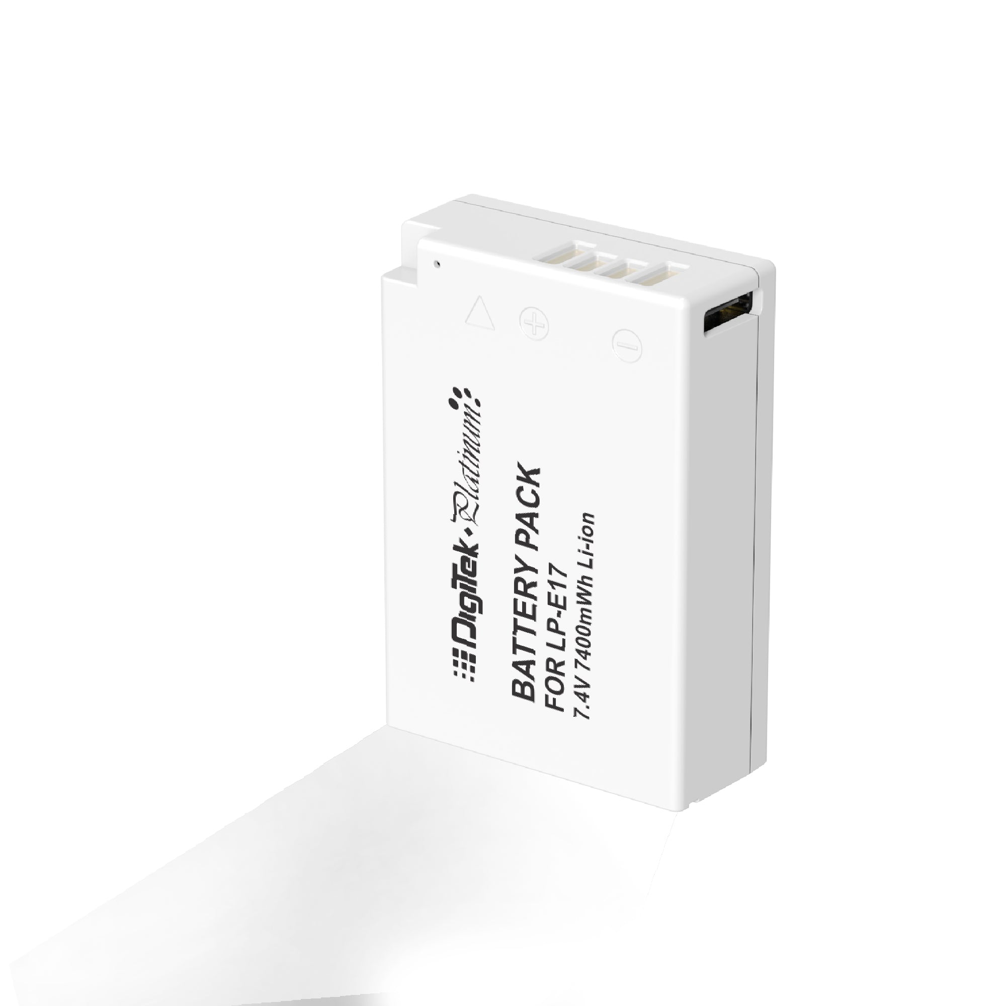 Digitek Platinum (LP-E17 Type C) 1250mAh Li-ion Battery for Canon DSLR Cameras with Type-C Charging Cable