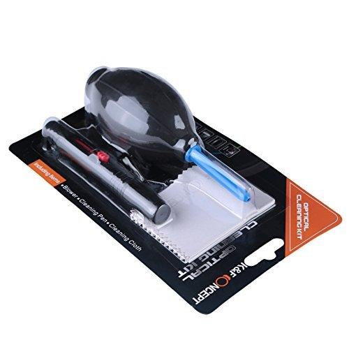 K&F Concept 3in1 Cleaning Kit (Lens Dust Blower Cleaner + Cleaning Pen + Macro fiber Cleaning Cloth) - Digitek