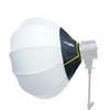Digitek (DLSF 65) Rounded 65cm Lantern Softbox with Bowens Mount, 270° Omni-Directional, Light Quick Setup, Click Lock Design, Includes Optional Skirts Fabric and Metal Build