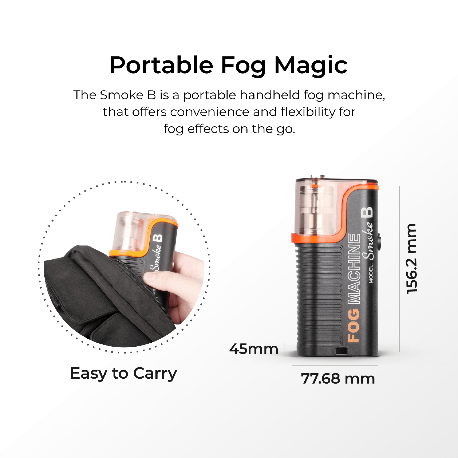LENSGO Portable Handheld Fog Machine - Digitek