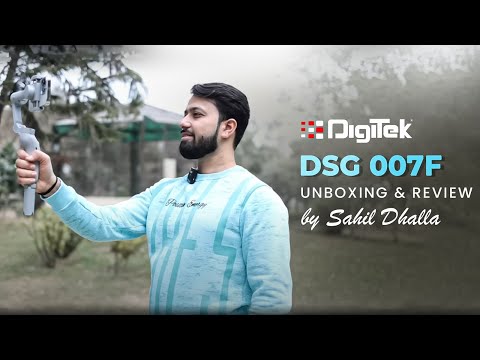 Digitek (DSG-009F) AI 3 Axis Wide Angle Smartphone Gimbal