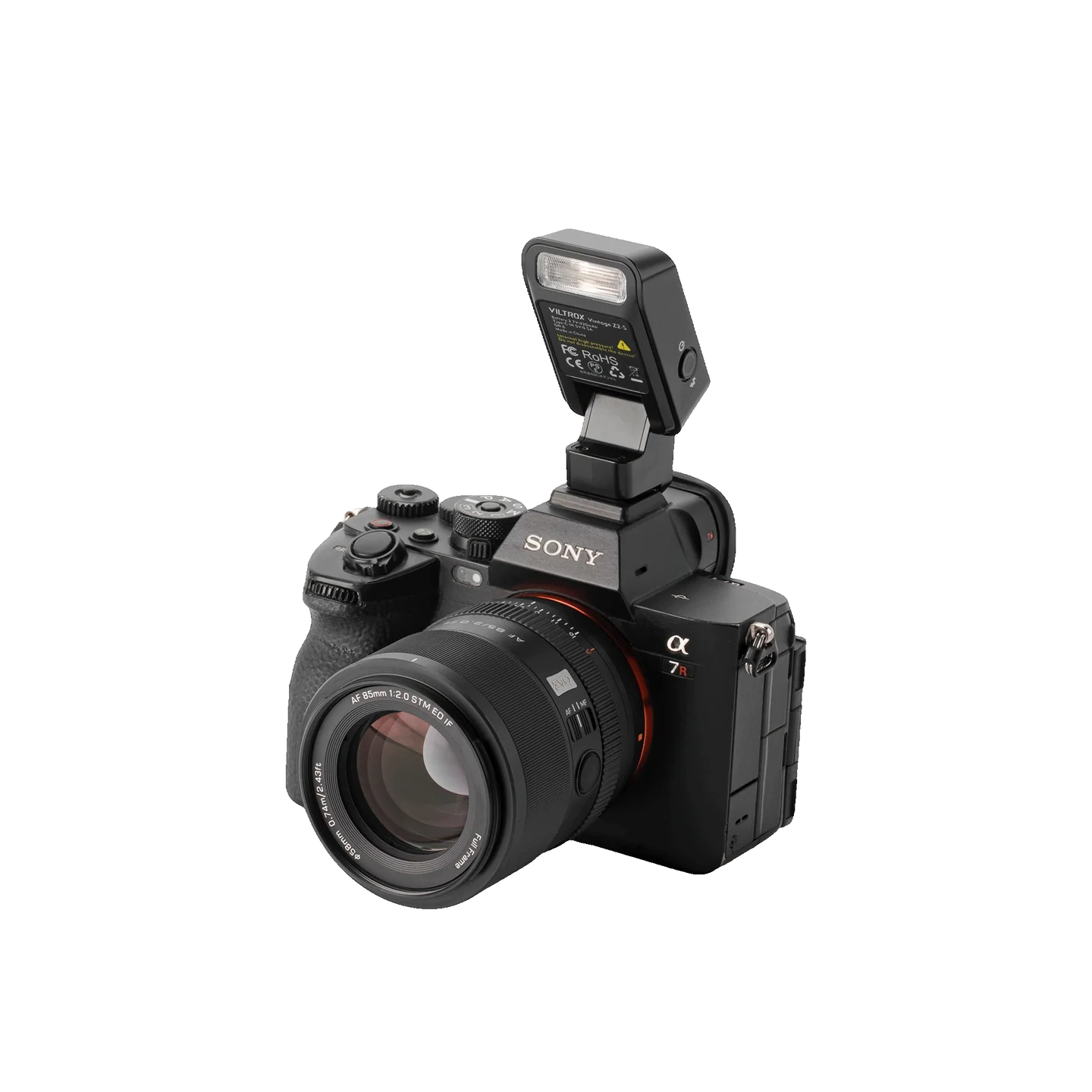 Vintage Z2 Mini TTL On-Camera Flash for Sony Cameras