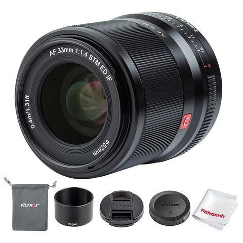 Viltrox 33mm F1.4 Autofocus Lens, Compatible with APS-C Nikon Z-Mount Mirrorless Camera Z fc Z50 Z5 Z6 Z6 II Z7 Z7 II - Digitek