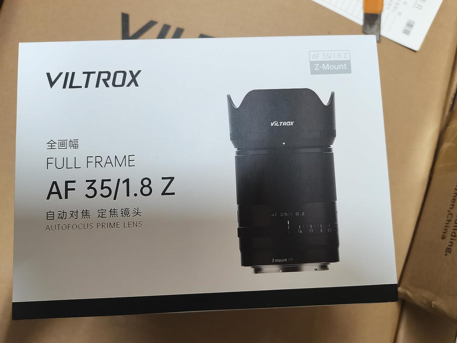 VILTROX 35mm f1.8 Nikon z Lens, Full Frame Z Mount Lens for Nikon Zfc Z5 Z6 Z7 II Z50 - Digitek
