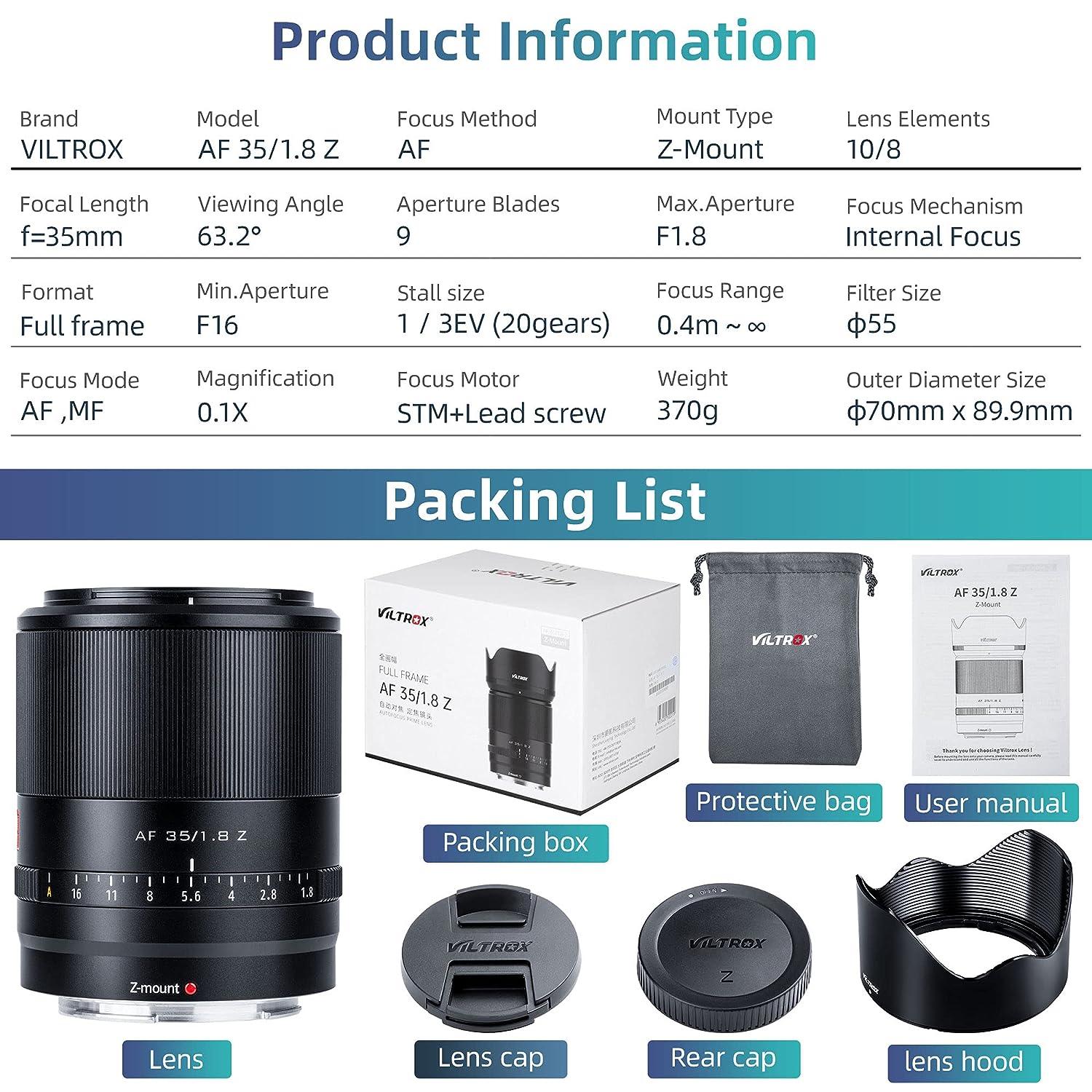 VILTROX 14 mm F4.0 Z-Mount Lens voor Nikon, Full Frame Groot diafragma Ultra -groothoek Autofocus Prime Lens Compatibel met Nikon Z-Mount Camera's Z5 Z50 Z50II Z6 Z6II Z6III Z7 Z7II Z8 Z9 Z30 VILTROX 14 mm F4.0 Z-Mount Lens voor Nikon, Full Frame Groot diafragma Ultra -groothoek Autofocus Prime Lens Compatibel met Nikon Z-Mount Camera's Z5 Z50 Z50II Z6 Z6II Z6III Z7 Z7II Z8 Z9 Z30
