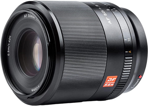 Viltrox 50mm F1.8 Full-Frame Aufofocus Lens for Sony E-Mount Cameras A7 A7C A7 II A7R A7 III A7R II A7R IV A7R III A7S II A9 A7S III A9 II ZV-E10 A6600 A6500 A6300 A6400 etc - Digitek