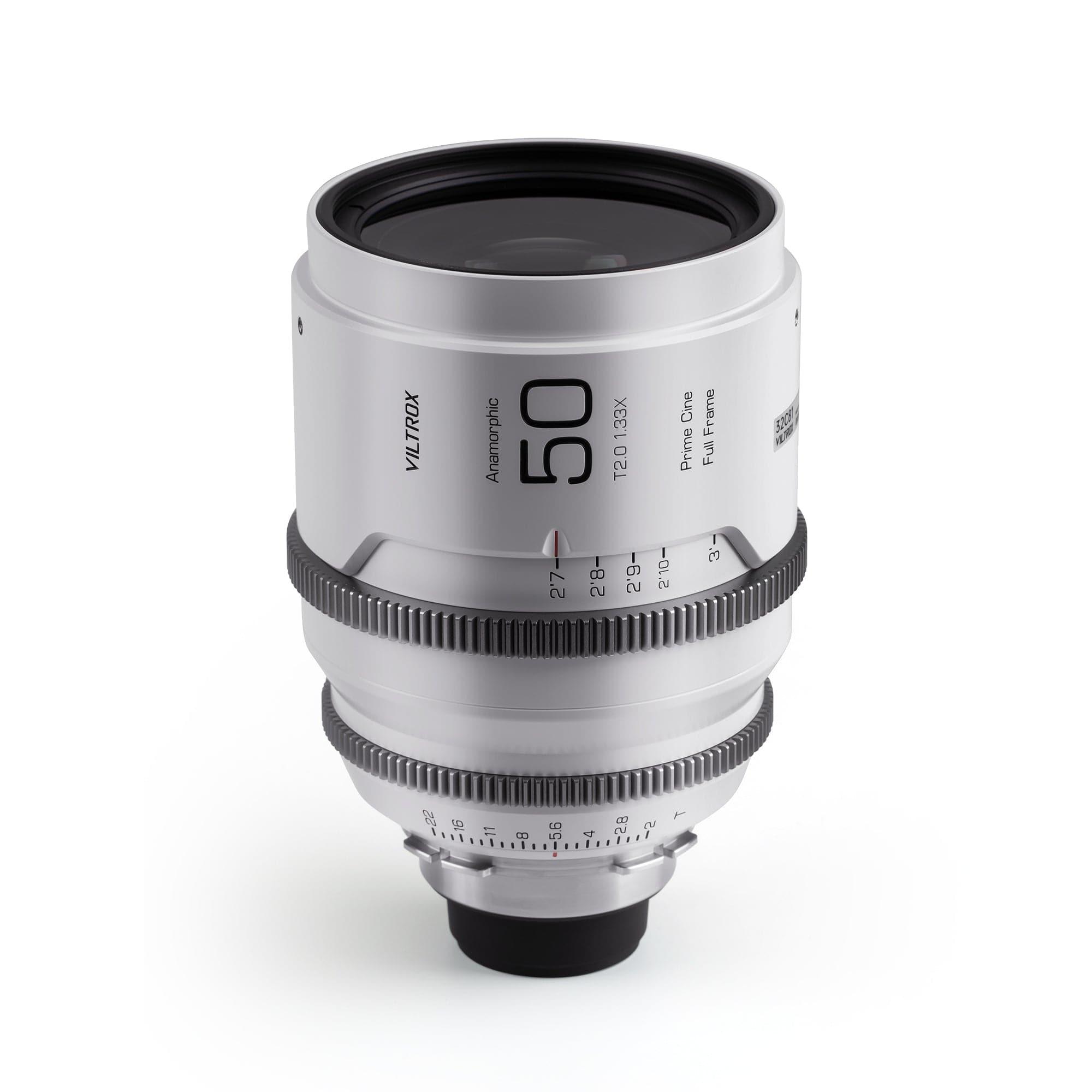 VILTROX Brand New EPIC Series 50mm T2.0 1.33X PL Mount Anamorphic Prime Cine Lens - Digitek
