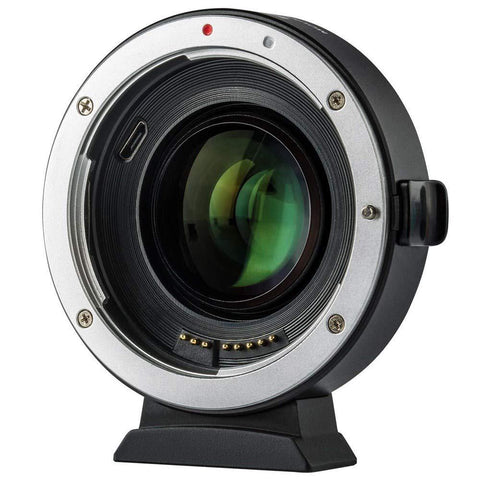 VILTROX EF-FX2 0.71x Auto Focus Mount Adaptor for EF Lenses on X-Mount mirrorless Cameras, Black - Digitek