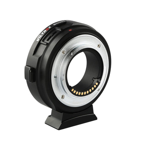 VILTROX EF-M1 Auto Focus Exif Lens Adapter for Canon EOS EF EF-S Lens to Micro Four Thirds EF-M43 cameras Camera GH4 GH5 GF6 GF1 GX1 GX7 E-M5 E-M10 E-PL5 - Digitek