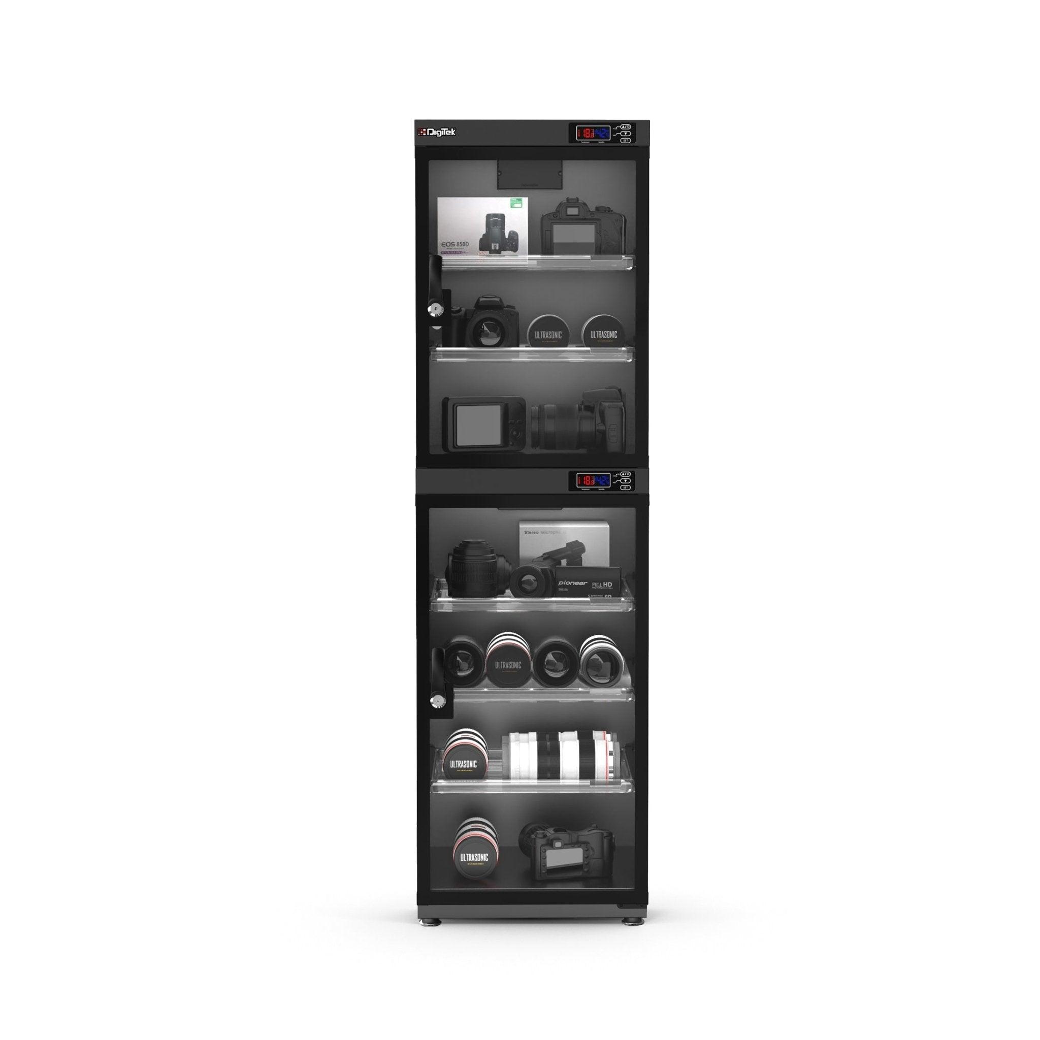 Digitek AD 190S 190 Liters Capacity Digital Display Dry Cabinet with Humidity Controller - Digitek